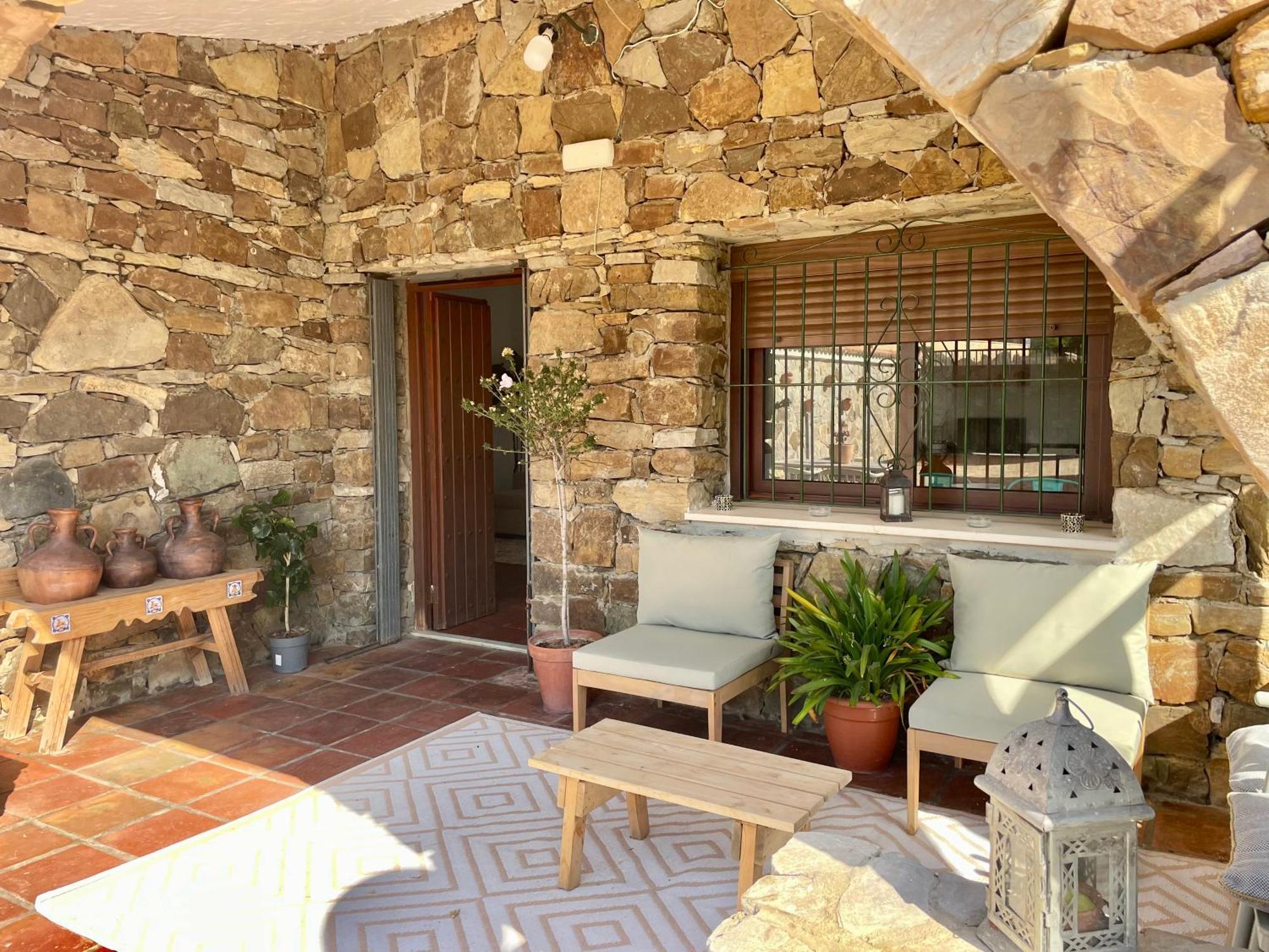 Chalet Con Piscina Privada En Bolonia 塔里法 外观 照片